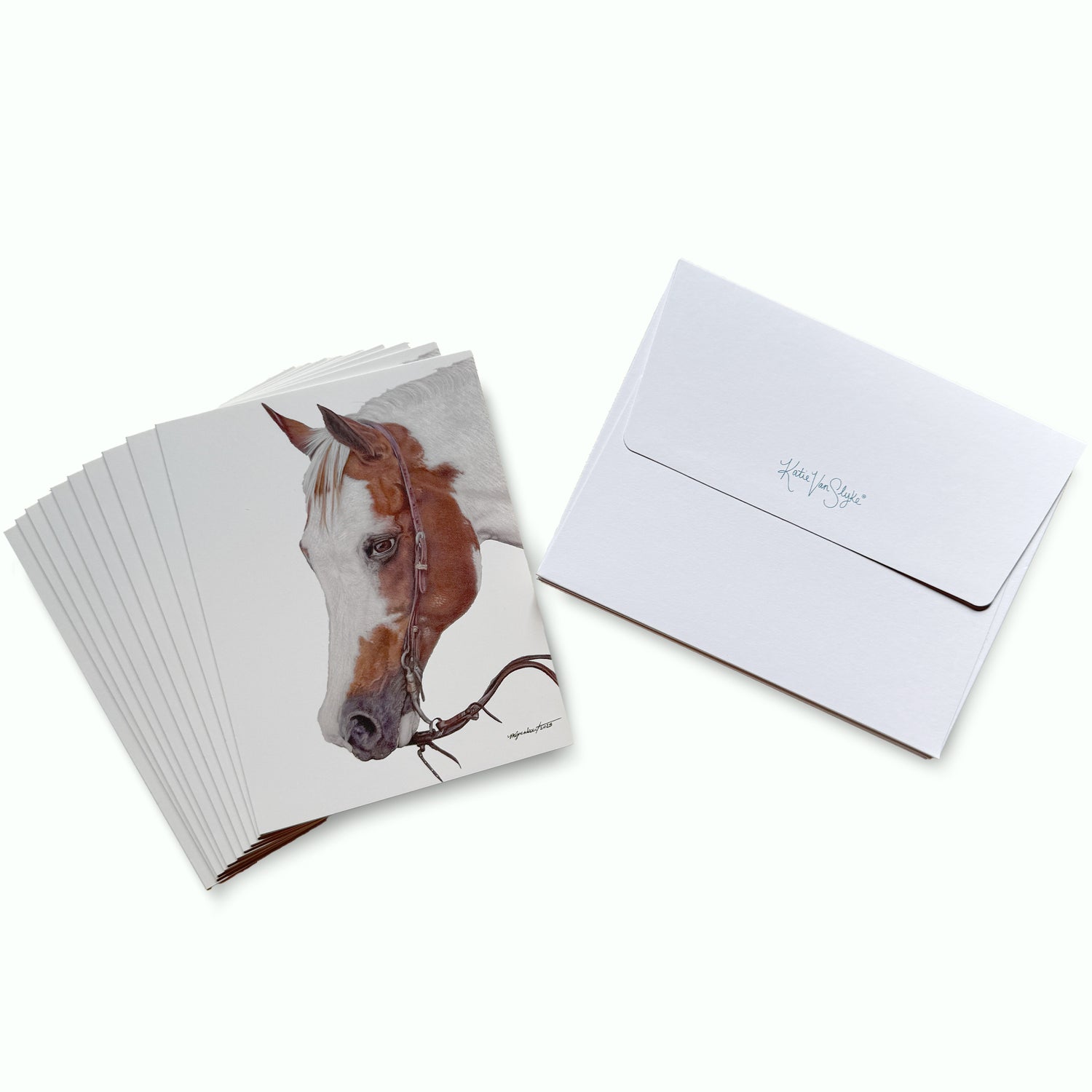 Bo Notecards and envelopes by Katie Van Slyke