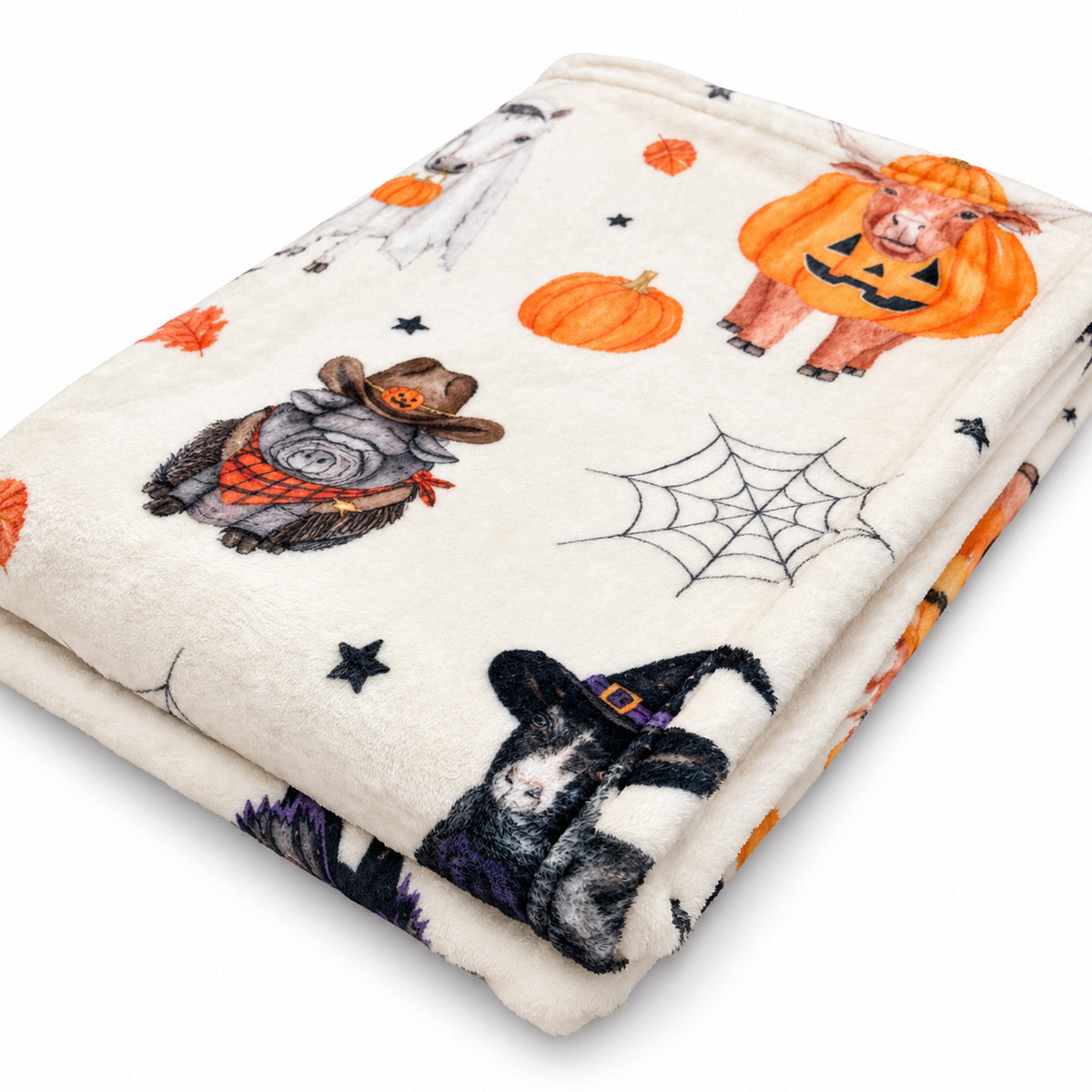 Spooky Crew Plush Blanket by Katie Van Slyke®