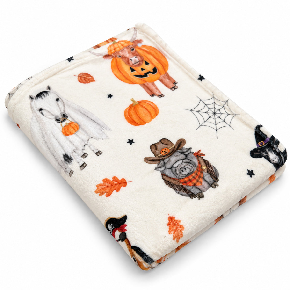 Spooky Crew Plush Blanket by Katie Van Slyke®