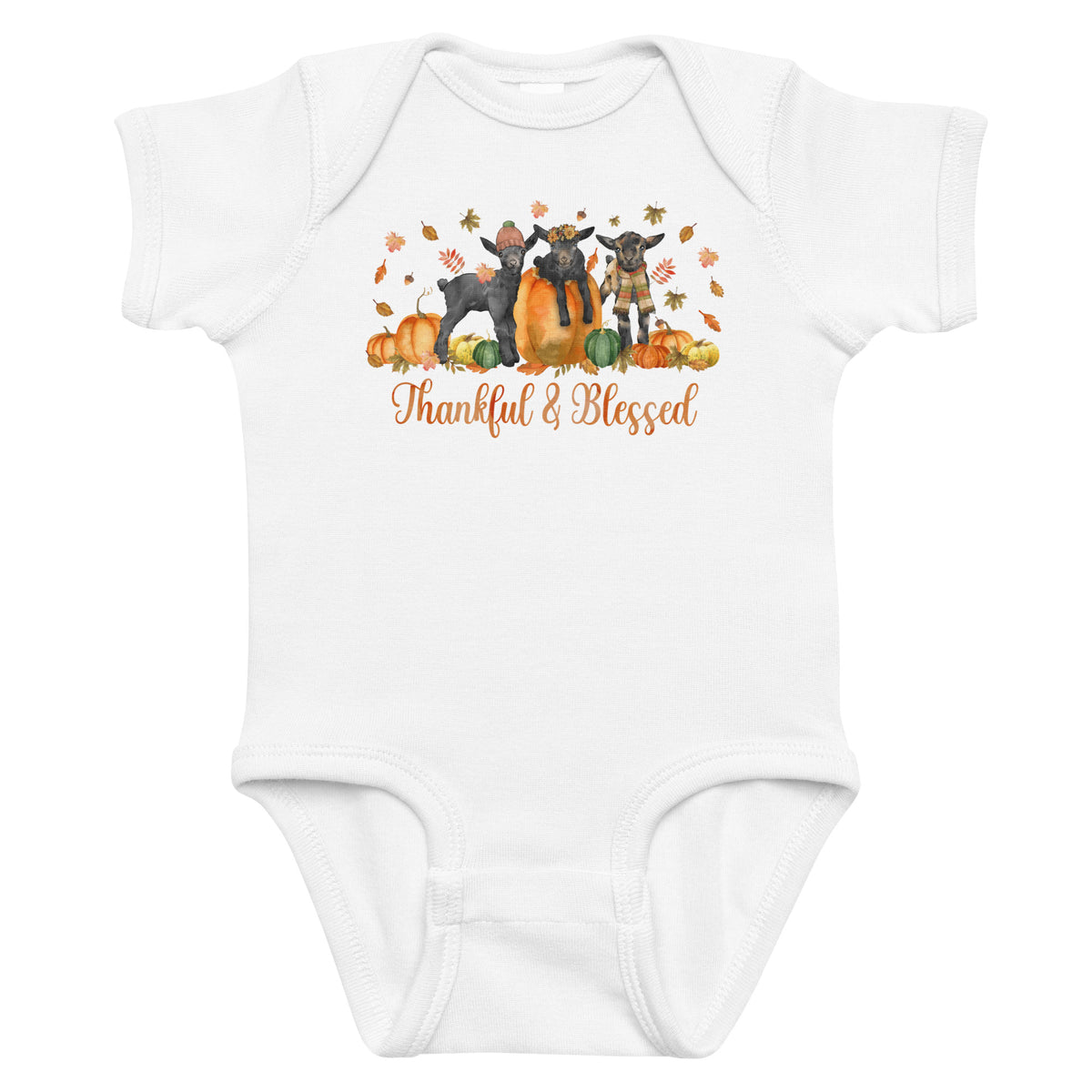 KIDS Blessed Goaties Onesie by Katie Van Slyke - White