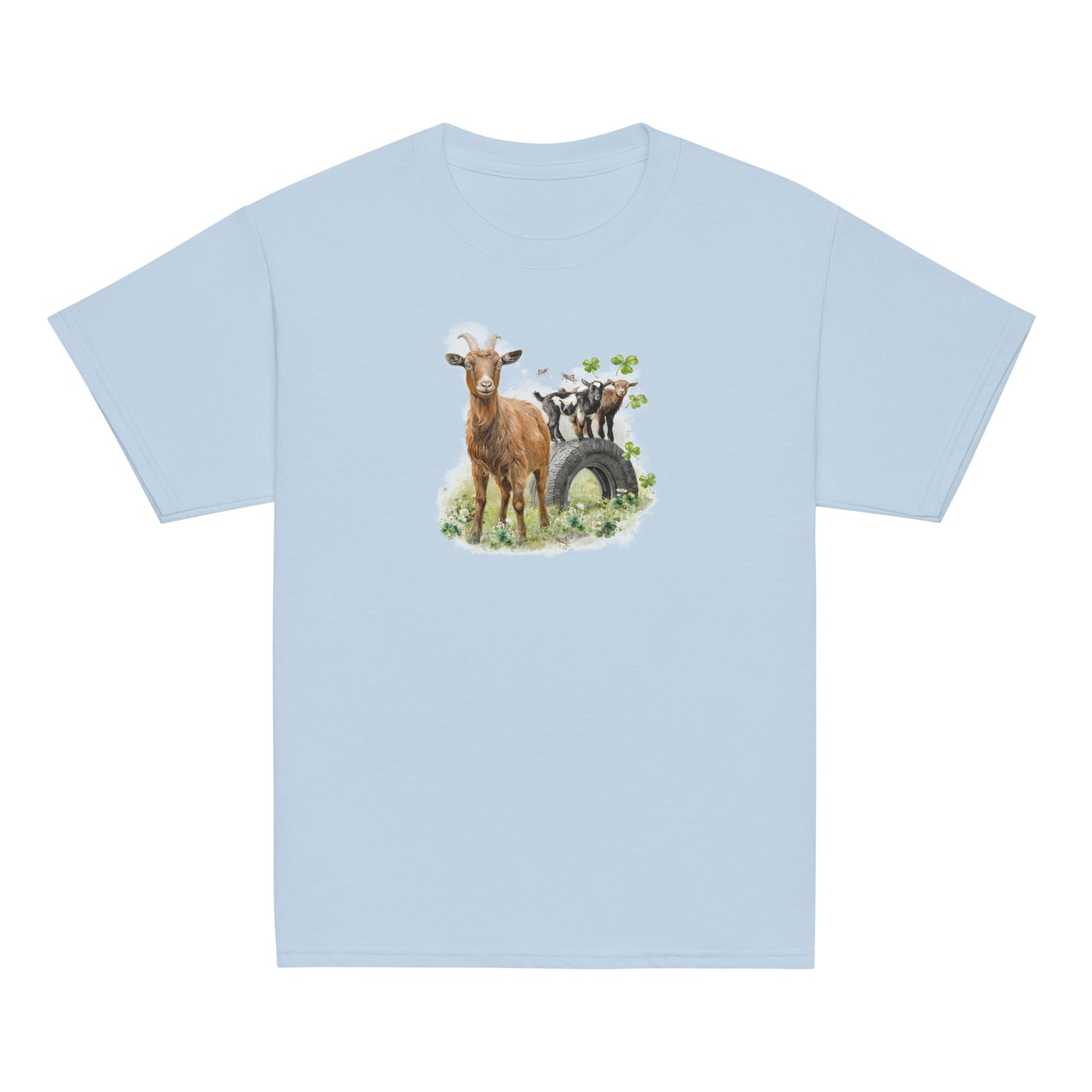 kids-clover-and-cricket-t-shirt-by-katie-van-slyke-light-blue