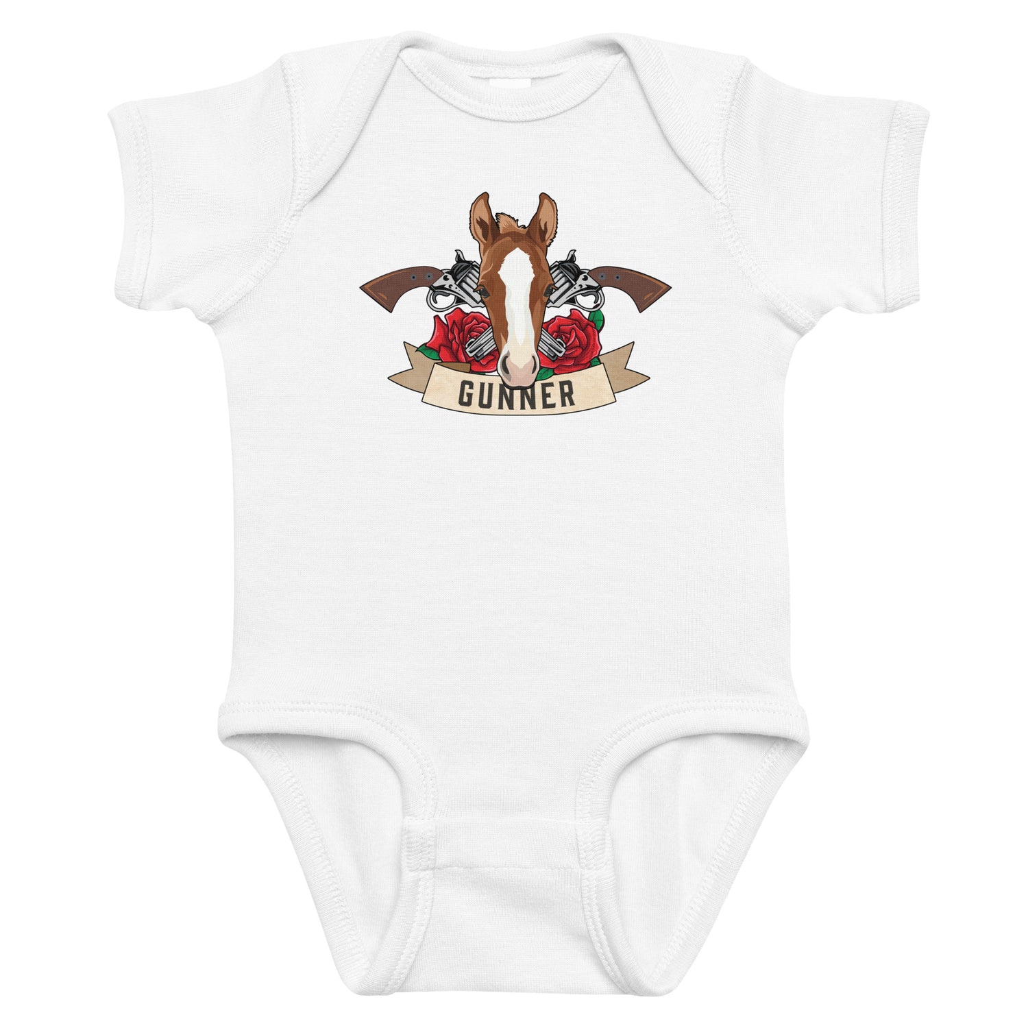 kids-gunner-onesie-by-katie-van-slyke-white
