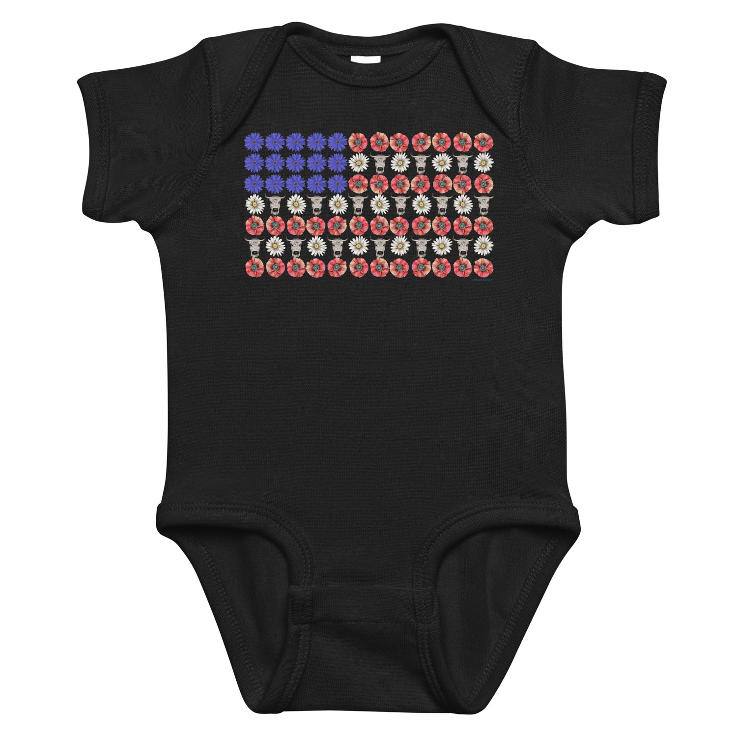 kids-poppy-flag-onesie-by-katie-van-slyke-black