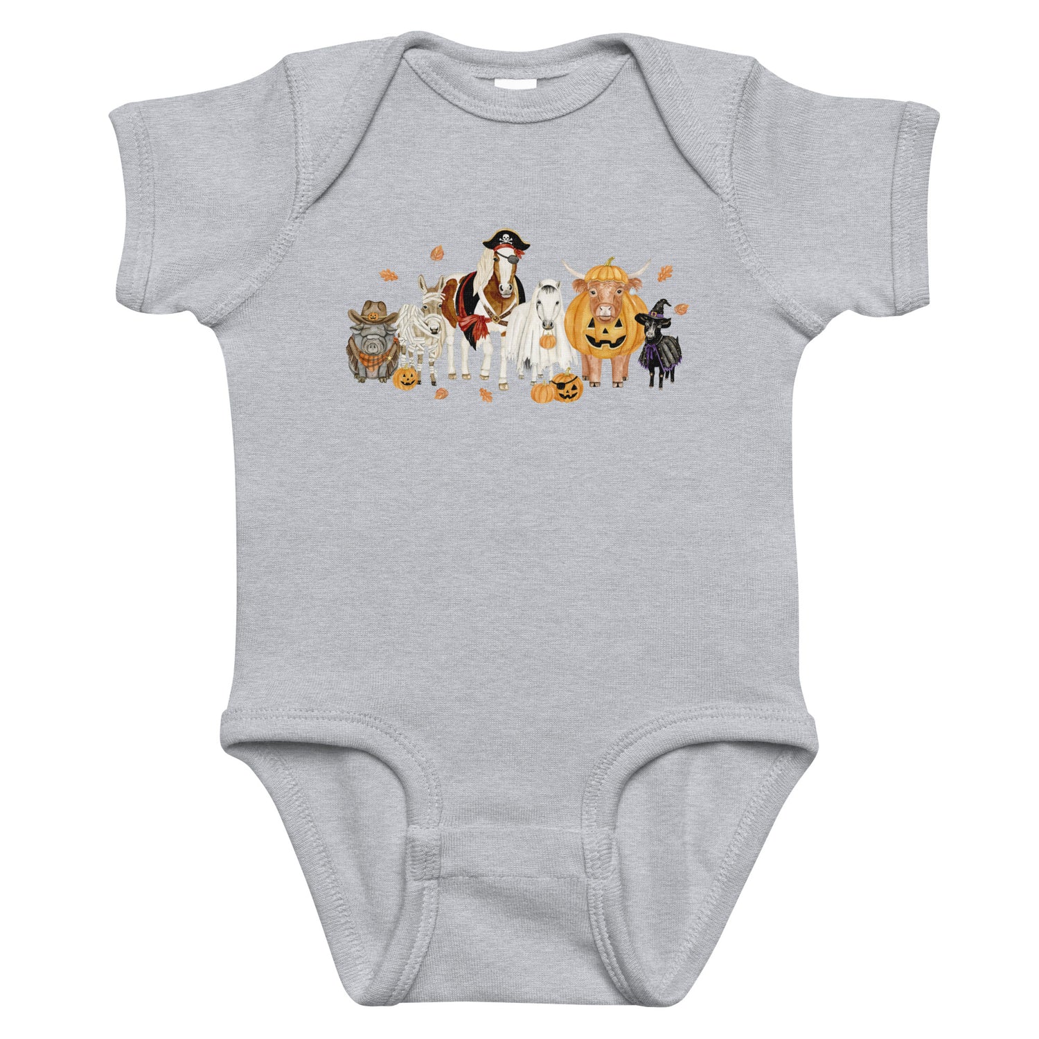 KIDS Spooky Crew Onesie by Katie Van Slyke - Heather