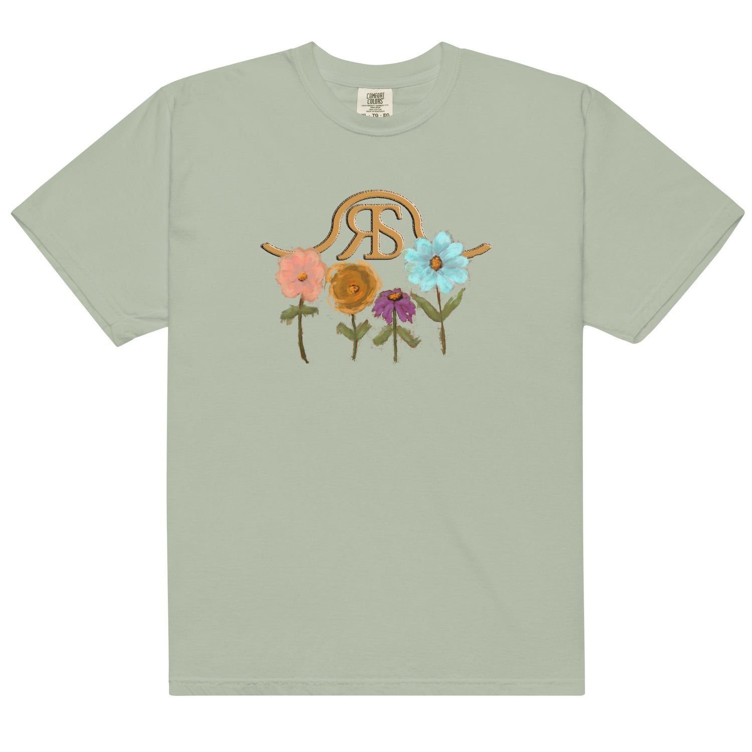 Running Springs Blooms T-Shirt by Terri Van Slyke - Bay