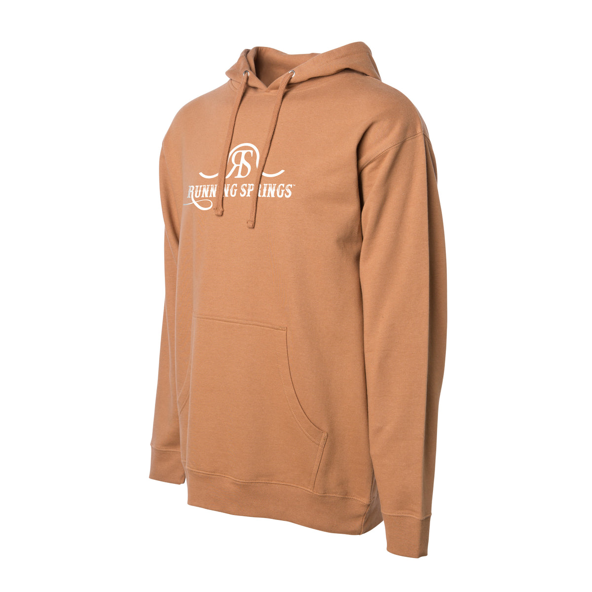 running-springs-saddle-brown-hoodie-left