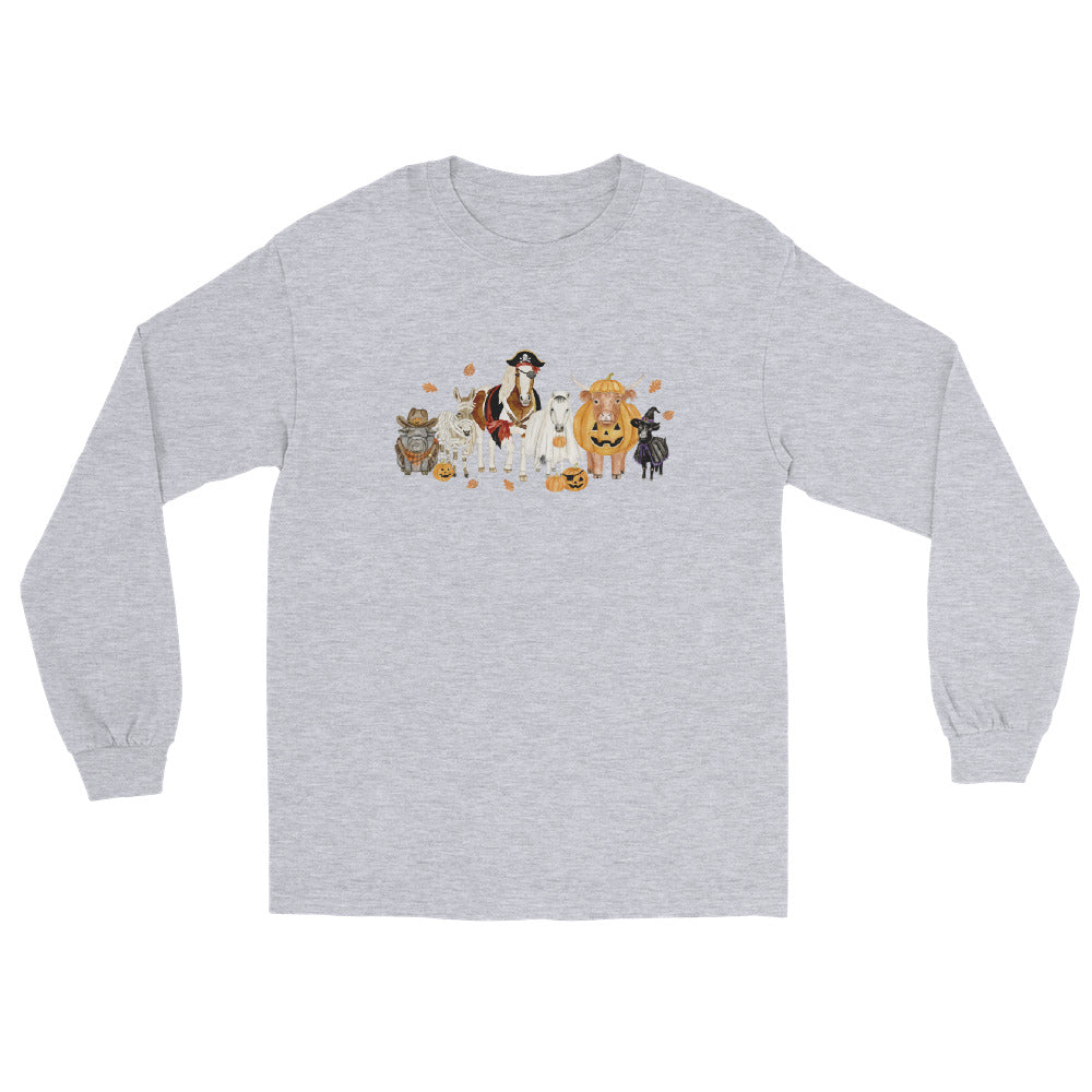 Spooky Crew Long Sleeve T-Shirt by Katie Van Slyke®