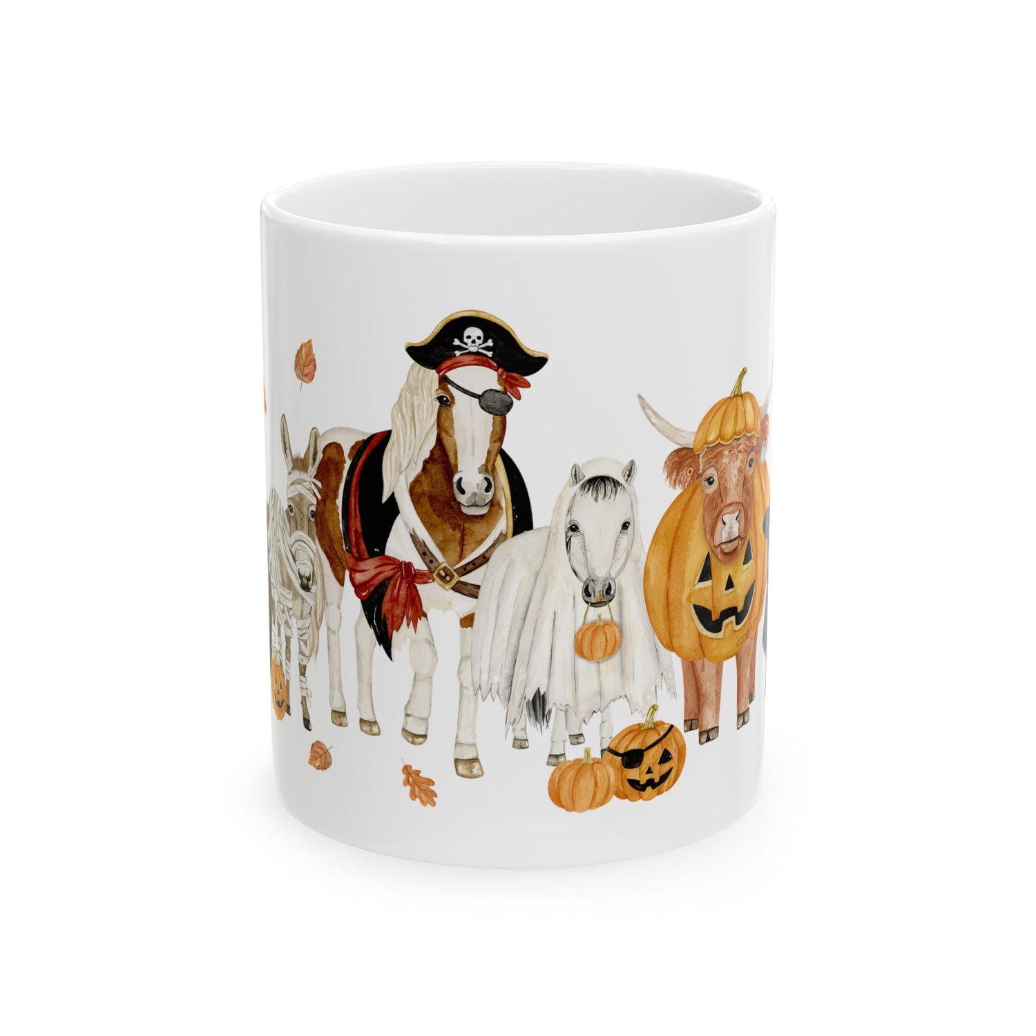 Spooky Crew Mugs by Katie Van Slyke - 11oz Front