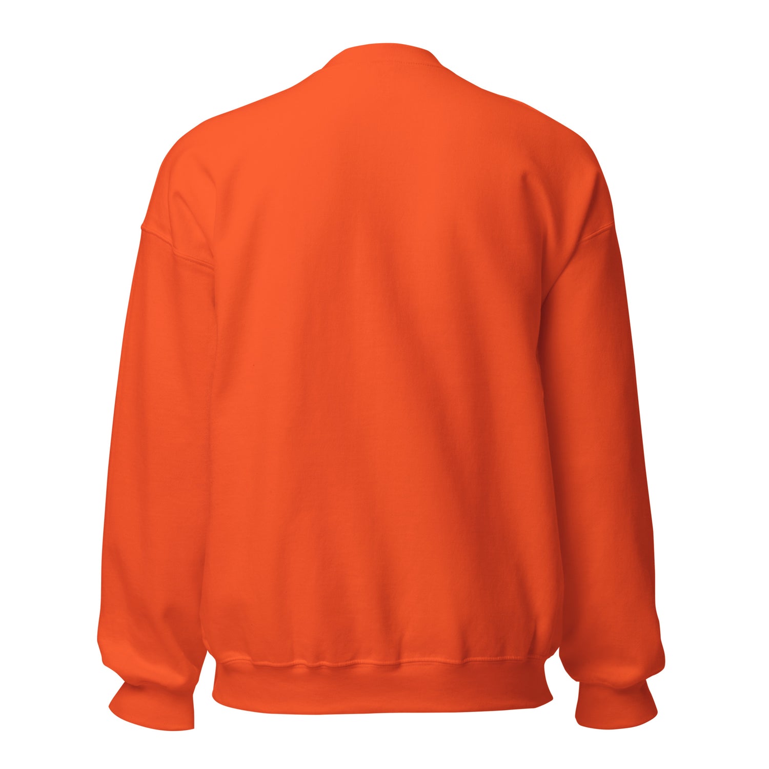 Spooky Crew Sweatshirt by Katie Van Slyke - Orange back