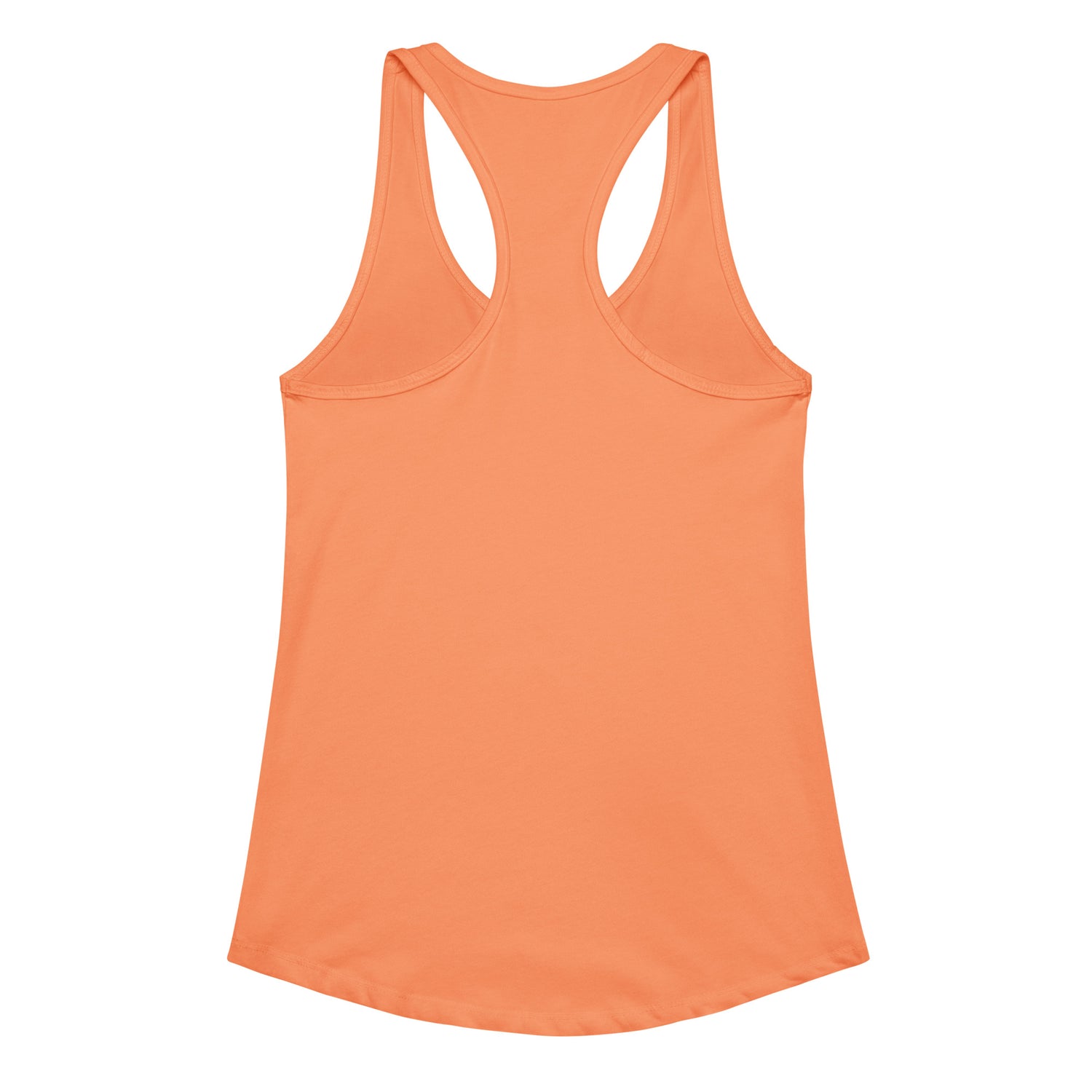 Spooky Crew Tank by Katie Van Slyke - Light Orange back