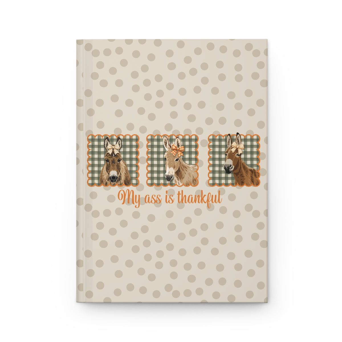 Thankfully Donkeys Journal by Katie Van Slyke - Front