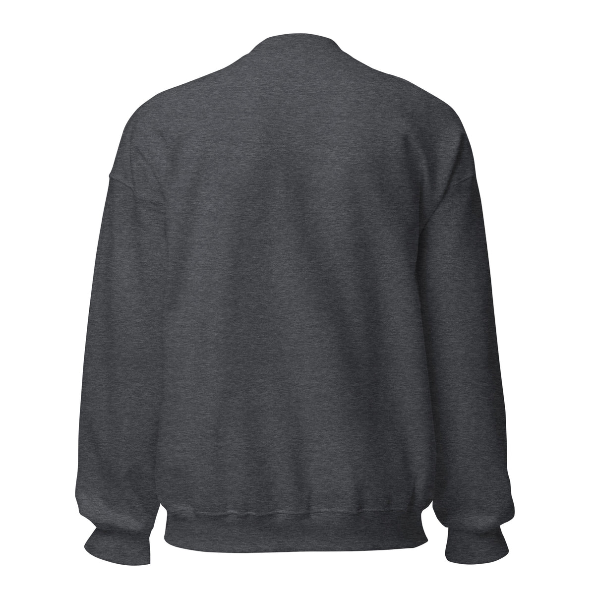 Thankful Donkeys Sweatshirt by Katie Van Slyke - Dark Heather back