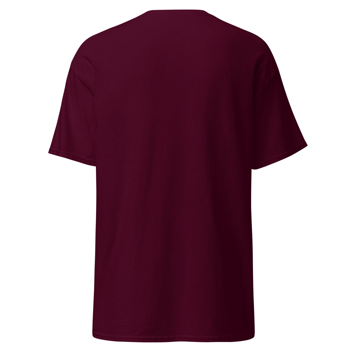 Thankful Donkeys T-Shirt by Katie Van Slyke - Maroon back