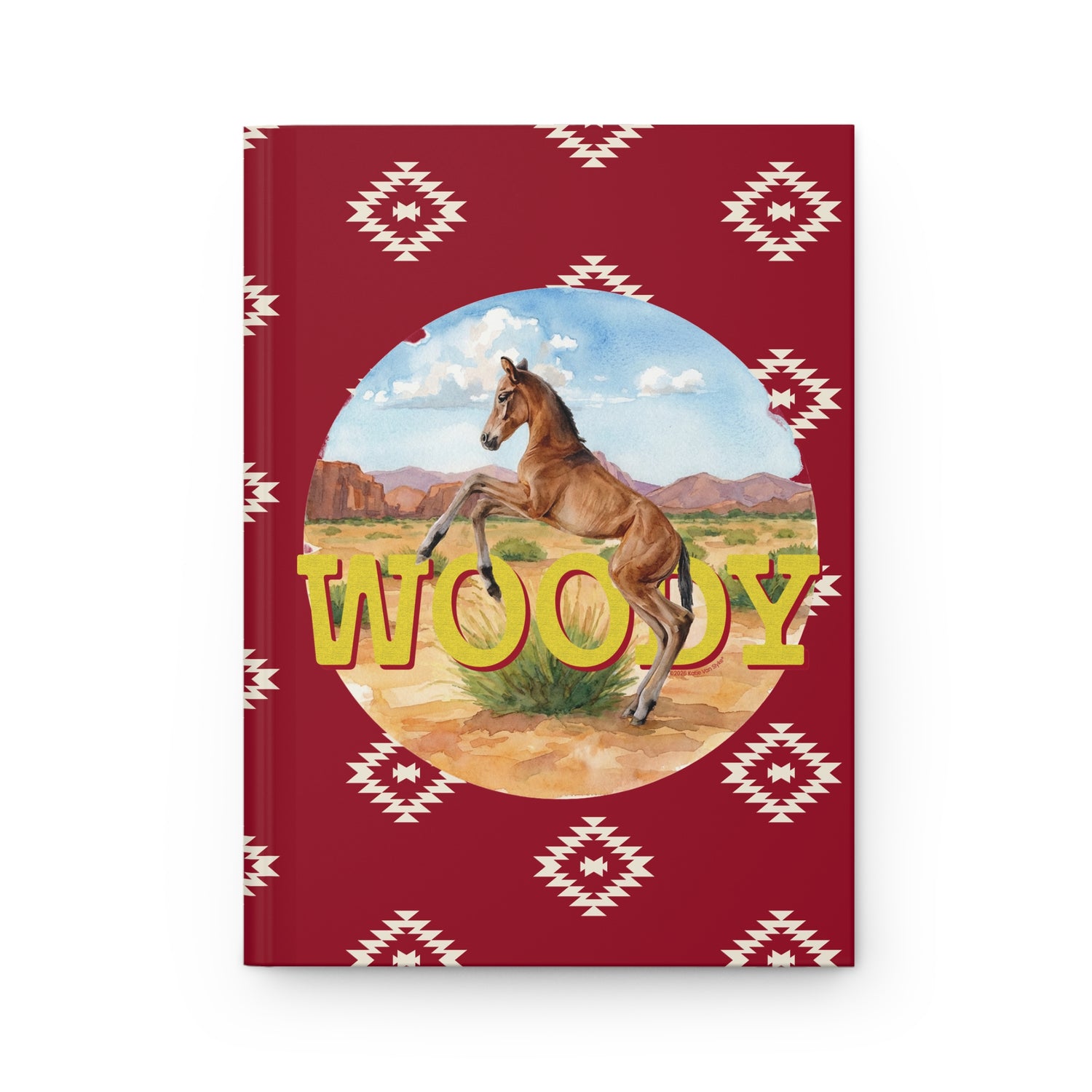 Woody Journal by Katie Van Slyke - Front